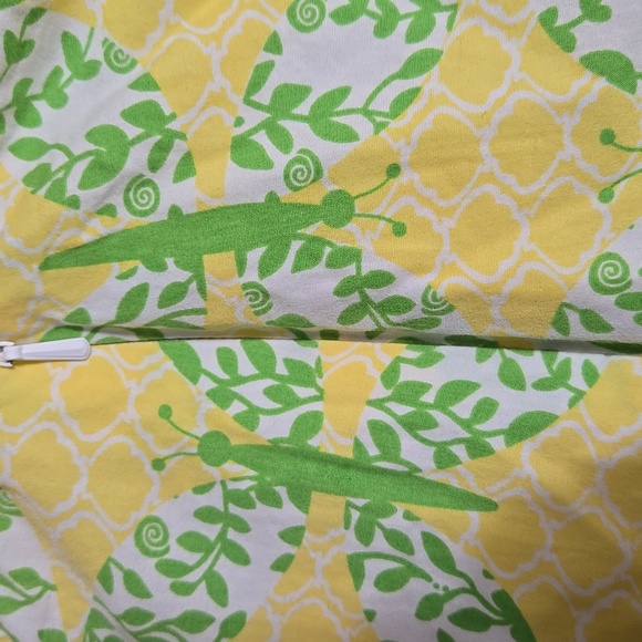Lilly Pulitzer Yellow and Green Butterfly Print Skort Size 8 - Picture 6 of 7